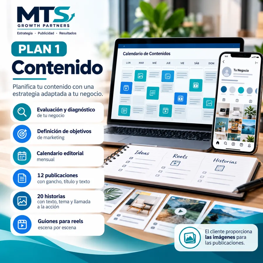 Plan 1 Contenido de MTS Growth Partners